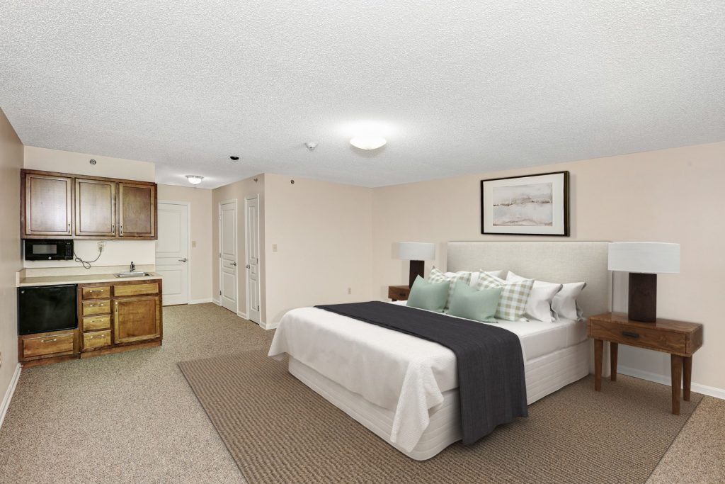 The Cottages Hartselle, AL location bedroom