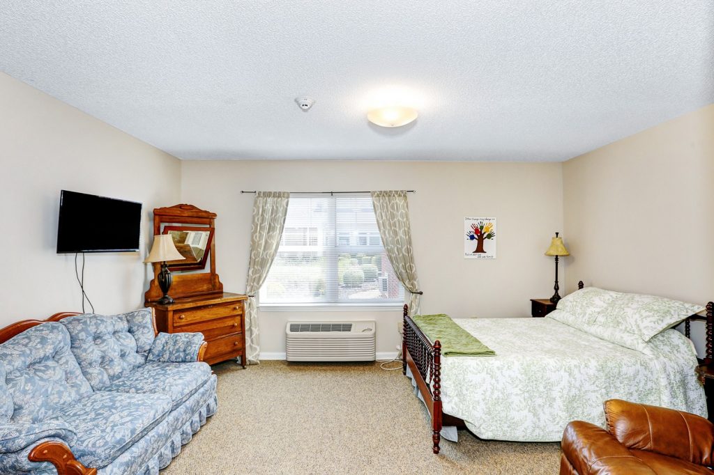 The Cottages Hartselle, AL location bedroom